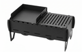 Handcrafted 4-in-1 Portable BBQ, Grill, Griddle & Fire Pit Combo