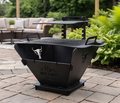 Handcrafted Collapsible Grill, BBQ, Fire Pit - 60cmx45cm