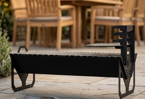 XL Long Collapsible, Foldable & Portable Grill, BBQ, Fire Pit