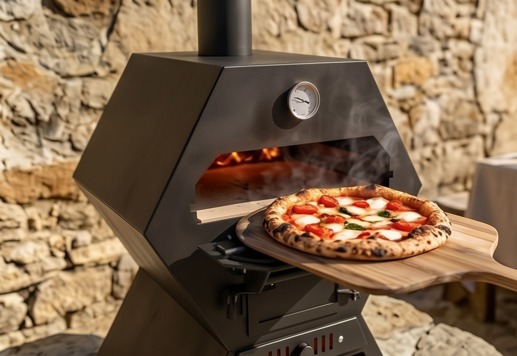 Handcrafted Hexagonal Wood-Fired Pizza Oven – 140cm